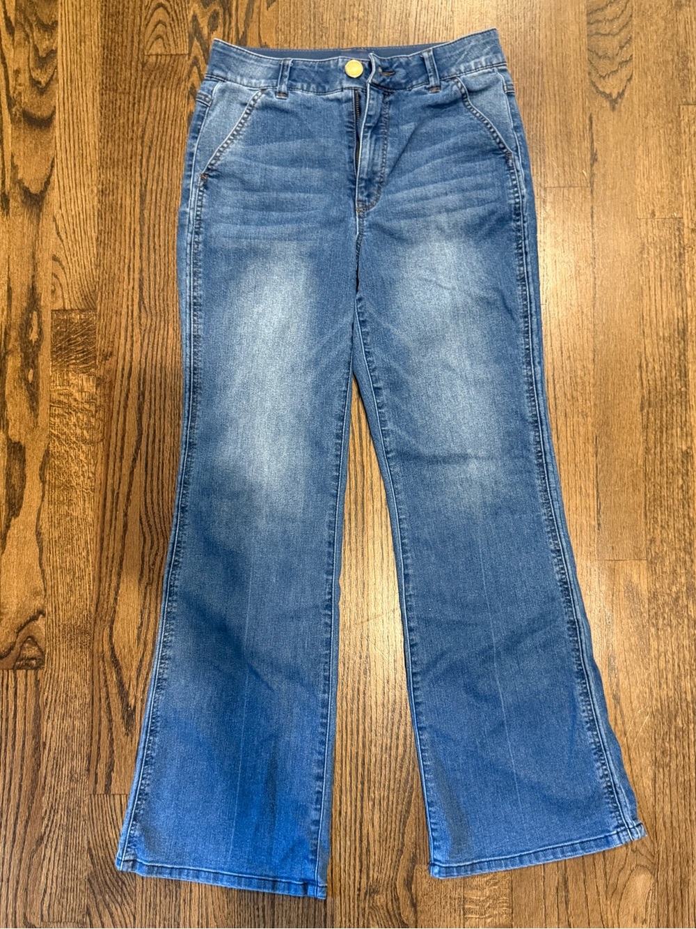 Democracy Ab Solution Skyrise Double Side Seam Trouser Boot Jean